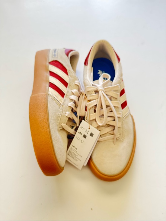 adidas Shoes - NWT Adidas Match Break Super in Wonder White Preloved Ruby Sneakers size 7.5